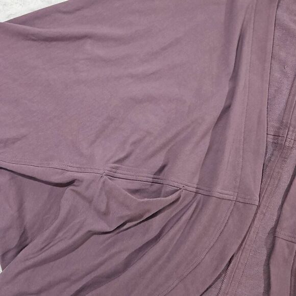 Athleta womens size medium oversize lilac purple Cocoon Wrap with pockets - Picture 5 of 10